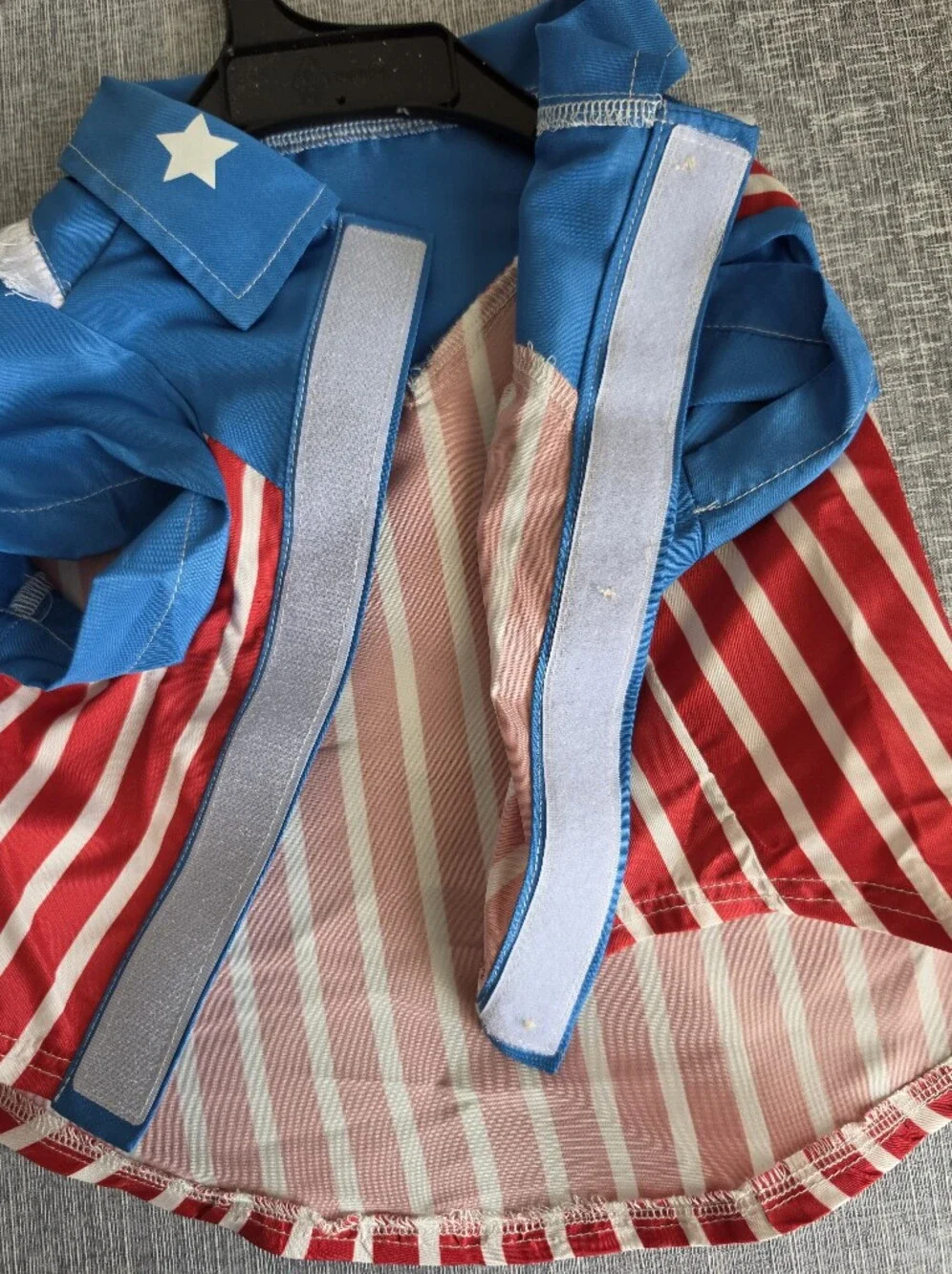 Paw & Tail 🇺🇲 Red White Blue Stars Stripes Pet Dog Shirt Medium 4th Of July
